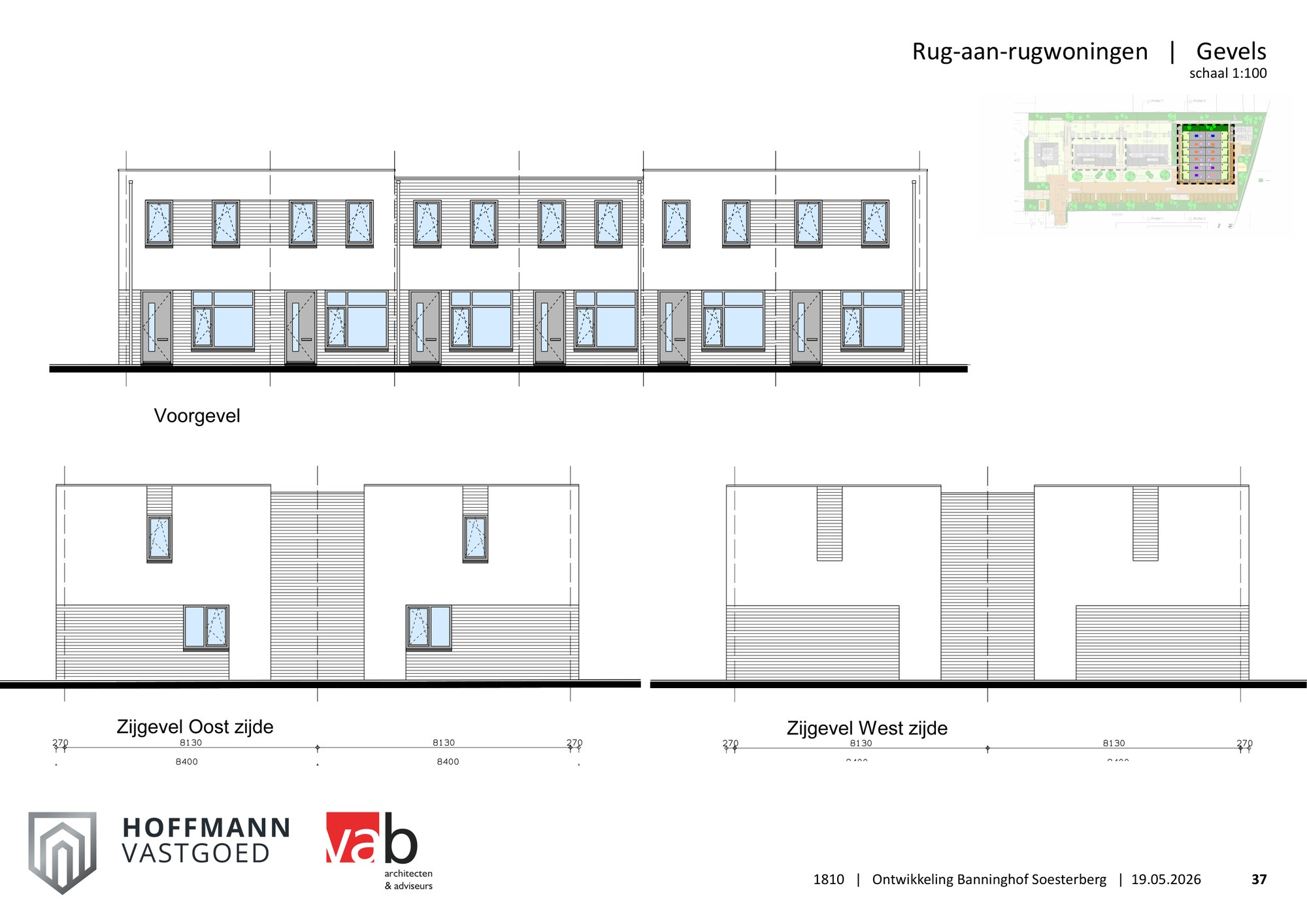 Gevels rug-aan-rug